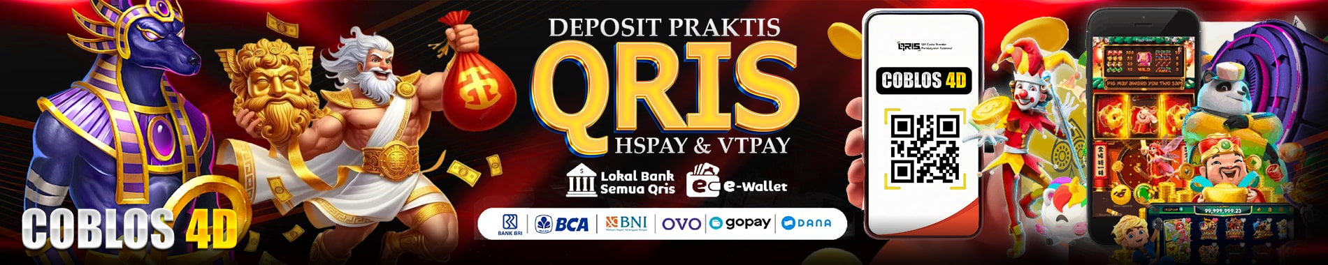 deposit auto qris coblos4d